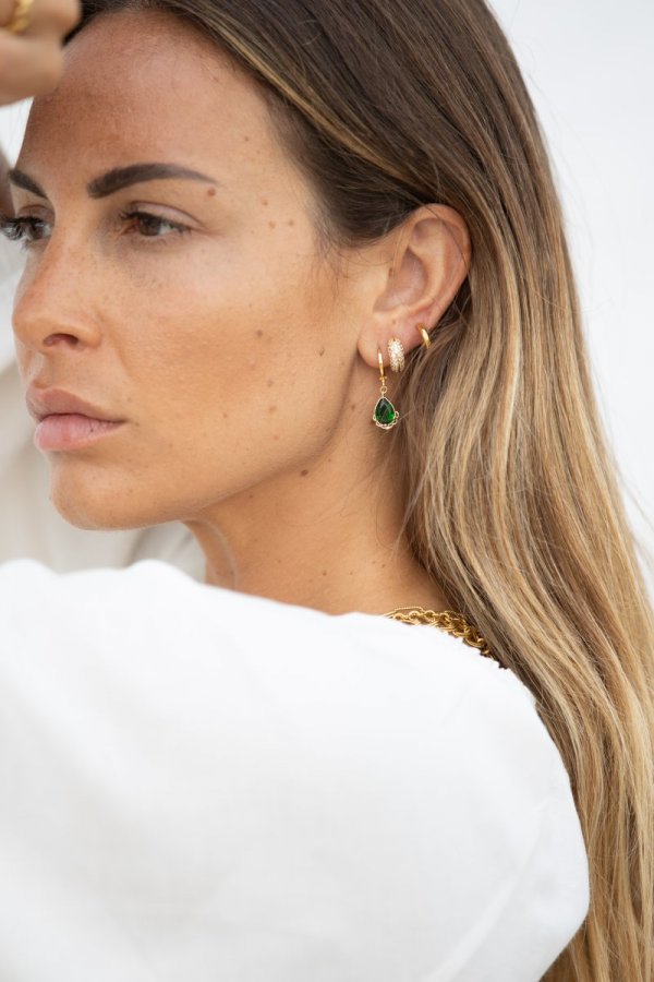 Amalfi Gold Hoops